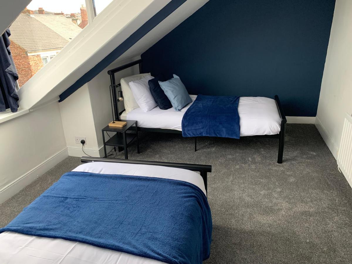 Windsor 4 - Spacious Beautiful 4 Bdrm Maisonette Nr Ncle Free Wifi Free Parking Gateshead Eksteriør billede